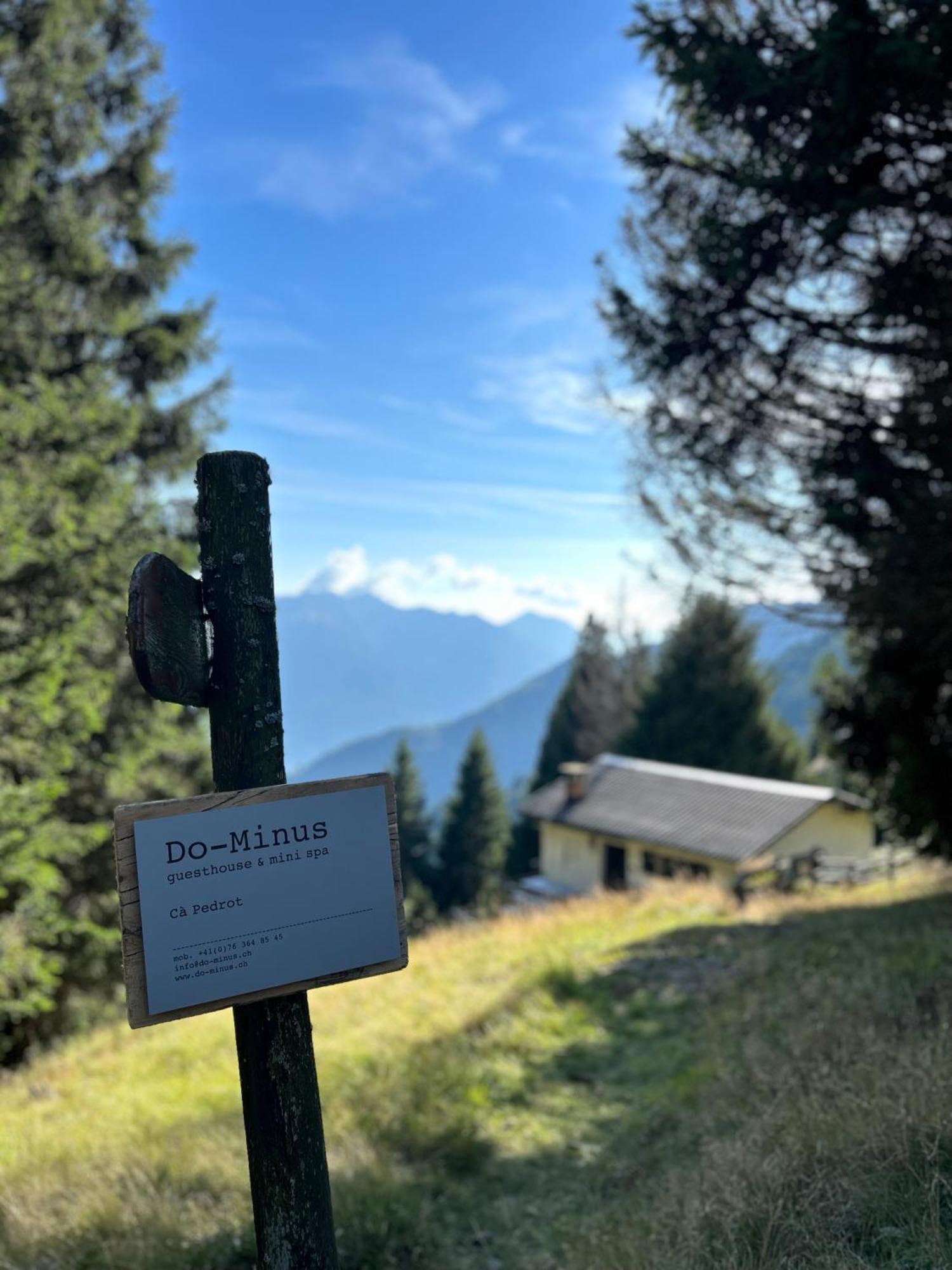 Do-Minus Mountain Cottage&mini spa Monte Carasso Esterno foto